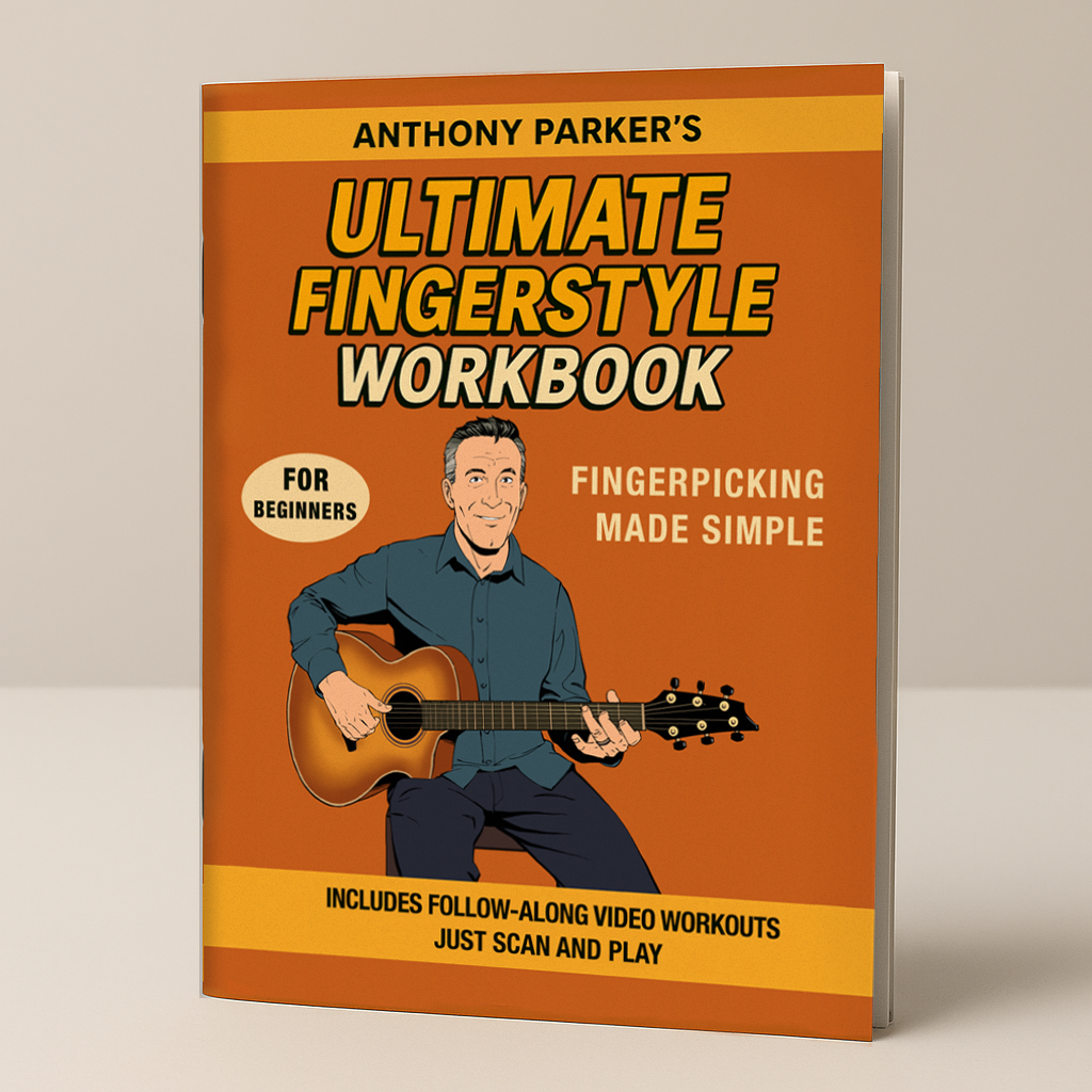 Ultimate Fingerstyle Workbook for Beginners (Physical Book)